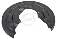 Splash Panel, brake disc