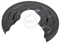 Splash Panel, brake disc