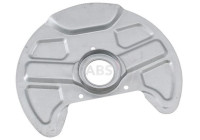 Splash Panel, brake disc