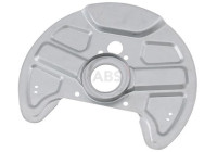 Splash Panel, brake disc