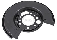 Splash Panel, brake disc