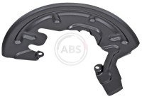 Splash Panel, brake disc