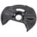 Splash Panel, brake disc