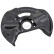Splash Panel, brake disc