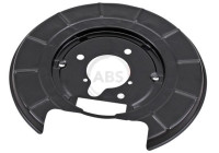 Splash Panel, brake disc