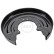 Splash Panel, brake disc