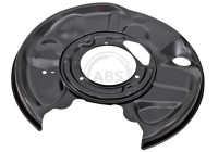 Splash Panel, brake disc