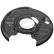 Splash Panel, brake disc