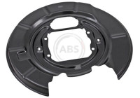 Splash Panel, brake disc