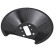Splash Panel, brake disc