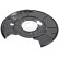 Splash Panel, brake disc