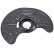 Splash Panel, brake disc