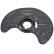Splash Panel, brake disc