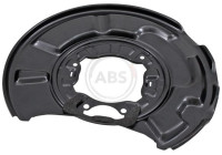 Splash Panel, brake disc