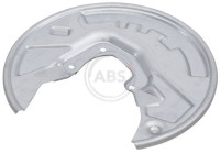 Splash Panel, brake disc