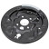 Splash Panel, brake disc