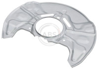 Splash Panel, brake disc