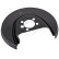 Splash Panel, brake disc