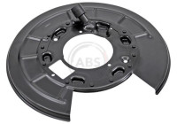 Splash Panel, brake disc