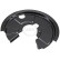 Splash Panel, brake disc
