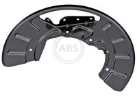 Splash Panel, brake disc