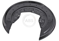 Splash Panel, brake disc