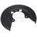 Splash Panel, brake disc