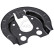Splash Panel, brake disc