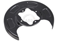 Splash Panel, brake disc