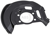 Splash Panel, brake disc