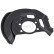Splash Panel, brake disc