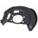 Splash Panel, brake disc
