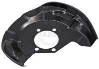 Splash Panel, brake disc