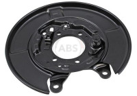 Splash Panel, brake disc