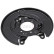 Splash Panel, brake disc