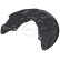 Splash Panel, brake disc