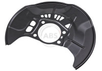 Splash Panel, brake disc