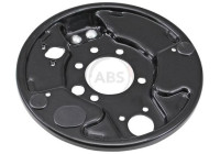 Splash Panel, brake disc