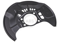 Splash Panel, brake disc