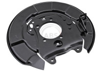 Splash Panel, brake disc