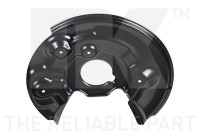Splash Panel, brake disc