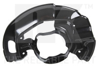 Splash Panel, brake disc
