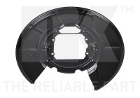 Splash Panel, brake disc