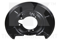 Splash Panel, brake disc