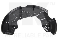 Splash Panel, brake disc