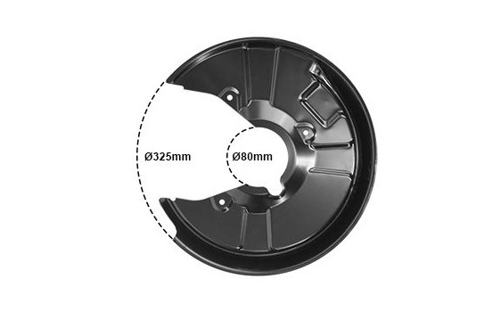 Splash Panel, brake disc