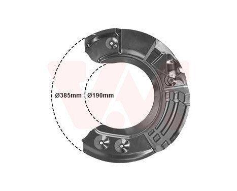 Splash Panel, brake disc