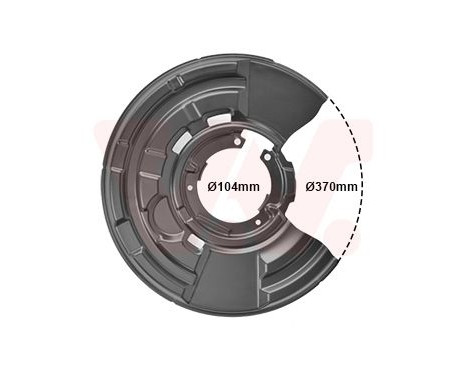 Splash Panel, brake disc