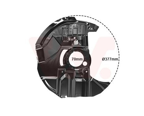 Splash Panel, brake disc