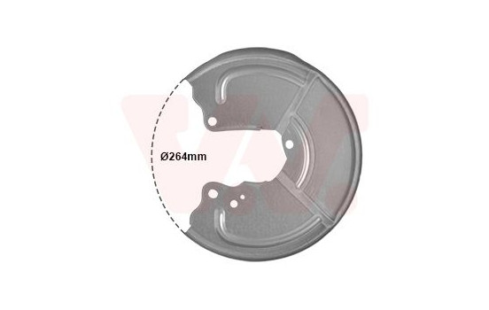 Splash Panel, brake disc